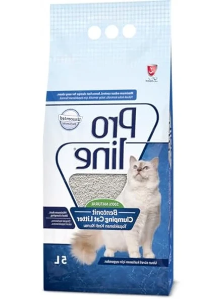 5 Lt Bentonit Kokusuz Kedi Kumu, Temiz ve Rahat Kullanım ürün görseli 1