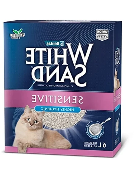 Bentonit Kedi Kumu - 10L, Hassas ve Emici Özellikler ürün görseli 1