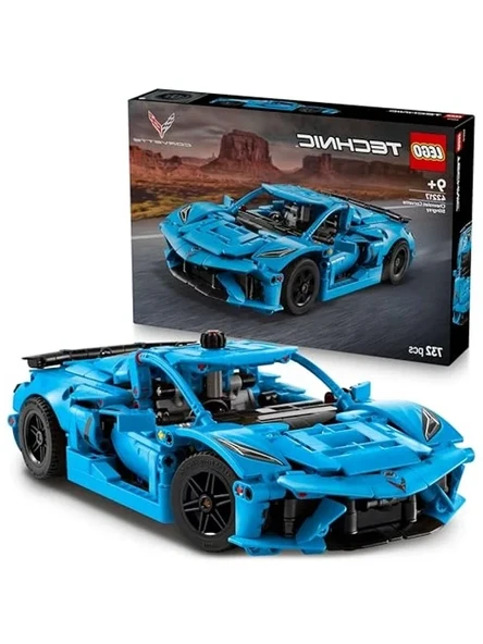 Mavi Chevrolet Corvette Stingray Modeli - LEGO ürün görseli 1