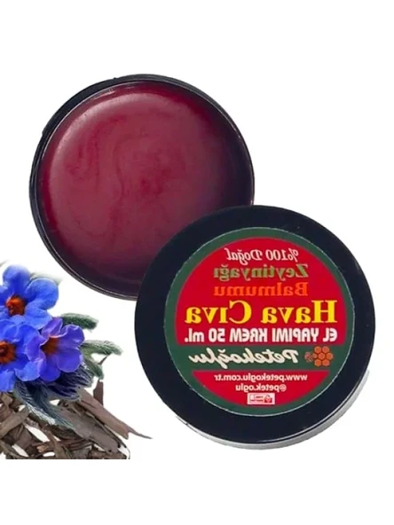 Elyapımı Hava Civa Otu Kremi - Doğal Balmumu ve Zeytinyağı ürün görseli 1