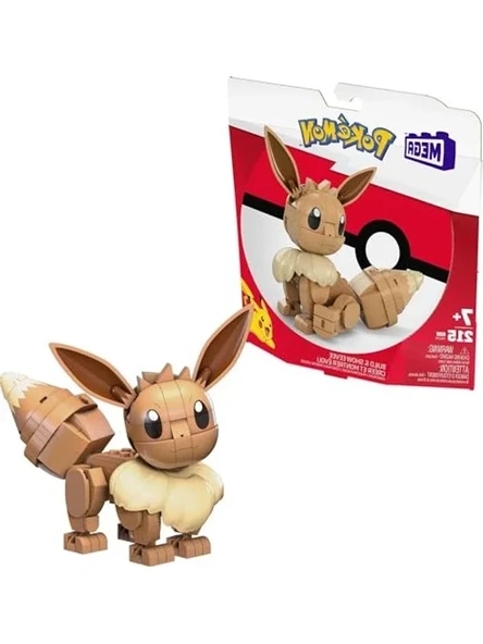 Pokémon İnşaat Seti, Evoli Temalı, Çocuklar İçin Eğlenceli ürün görseli 1