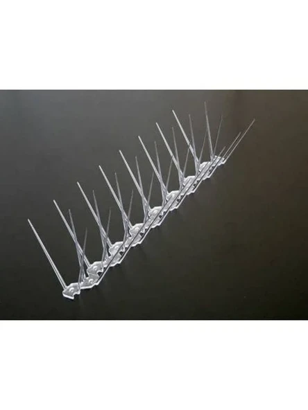50cm Şeffaf Kuş Kovucu Diken, 50 Adet Set ürün görseli 1