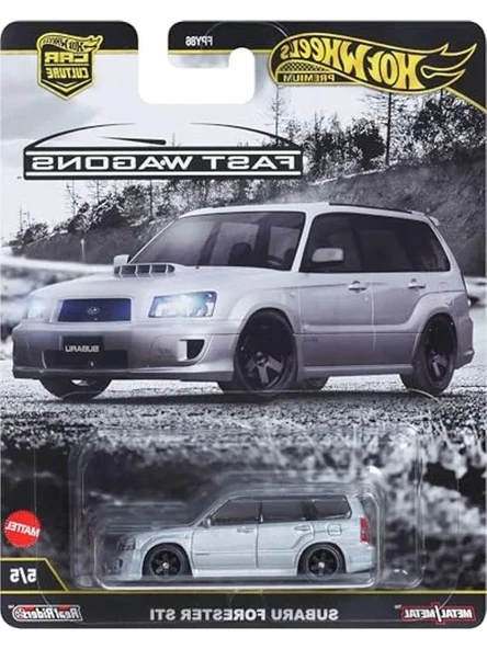 Hot Wheels Subaru Forester Sti Modeli, Eğlenceli Araç Koleksiyonu ürün görseli 1