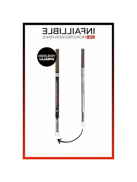 Kaş Kalemi, 5.0 Light Brunette, İnce Uç - Resim 3