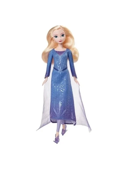 Karlar Ülkesi: Kış Festivali'nden ilham alan Disney Karlar Ülkesi Elsa bebek ve aksesuarlar, çıkarılabilen elbise, paten ve bir çift ayakkabı, JBG53 ürün görseli 1
