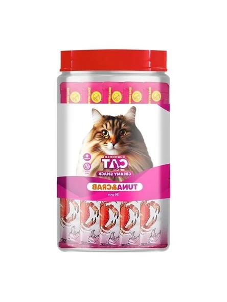 Sıvı Kedi Ödülü Ton Yengeç 30x15 gr ürün görseli 1