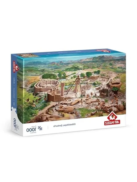 1000 Parça Göbeklitepe Temalı Sanat Puzzle, Eğlenceli Aktivite ürün görseli 1