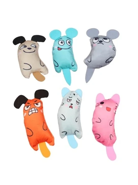Peluş Kedi Oyuncağı - 6 Çeşit Kedi Otu Aromalı ürün görseli 1