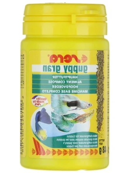 100 Gr Granül Guppy Yemi, 48 Gr Paket - Resim 2