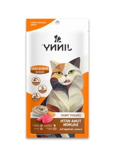 5 x 15 gr Tuna ve Somon Etli Kedi Ödülü, Besleyici ve Lezzetli ürün görseli 1