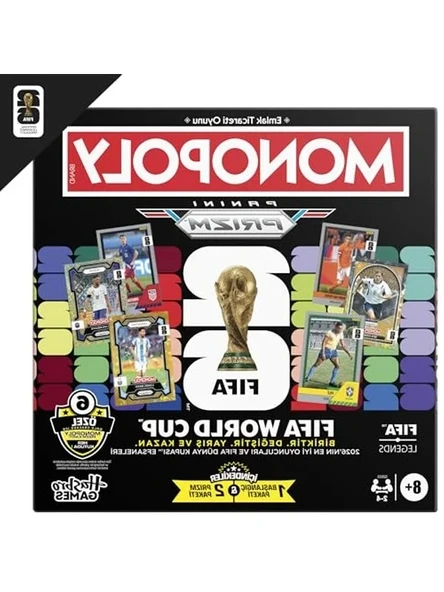 Panini Prizm: FIFA Dünya Kupası Oyunu I Panini Prizm FIFA Dünya Kupası 2026 Takas Kartlarıyla Futbol Kutu Oyunu I 8 Yaş ve Üzeri ürün görseli 1
