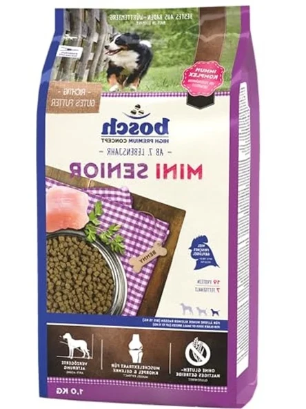 2.5 Kg Küçük Irk Yaşlı Köpek Maması, Bosch Mini Senior ürün görseli 1