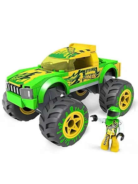 Gunkster Monster Truck, Mega Brands Bloks Seti - Resim 2