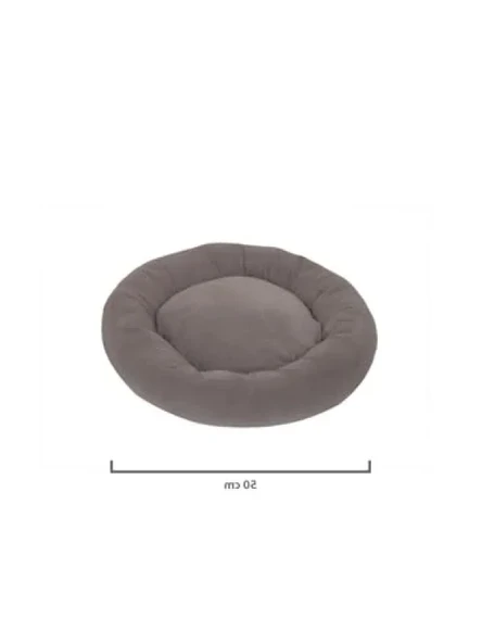 Polar Gri-Krem Simit Yatağı - 50 cm Çap - Resim 2