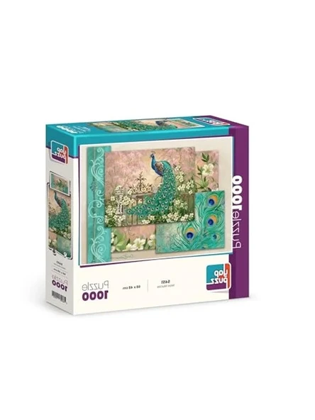 1000 Parça Mavi Renkli Puzzle, Zihin Geliştirici Eğlence ürün görseli 1