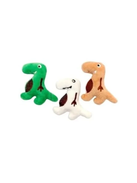 Peluş Dinozor Kedi Oyuncağı - 7 Cm ürün görseli 1