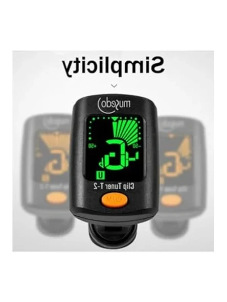 Dijital Akort Aleti - Gitar ve Ukulele için Kromatik ürün görseli 1