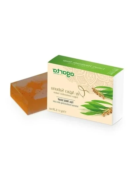 Onarıcı Çay Ağacı Sabunu, 150gr, El Yapımı ürün görseli 1