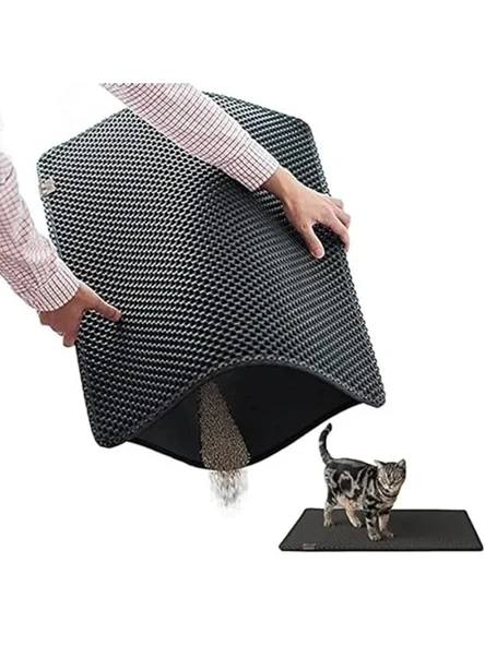 Kedi Tuvalet Önü Paspası, Kolay Temizlik İçin Tasarlanmış ürün görseli 1