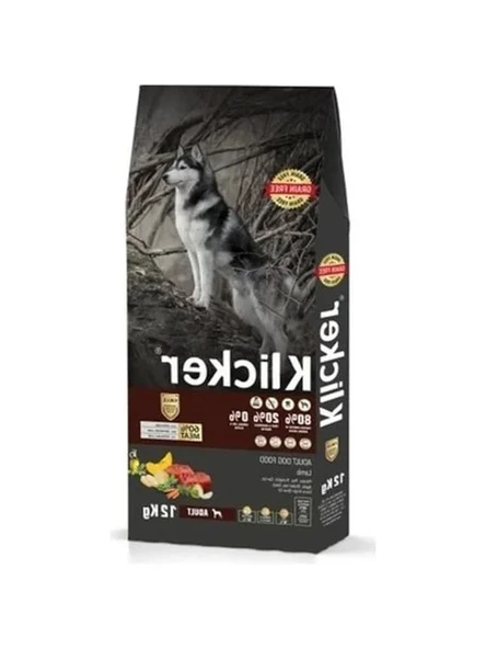 Kuzu Etli Yetişkin Köpek Maması, 12 Kg Paket ürün görseli 1