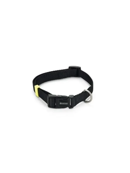 Siyah Köpek Boyun Tasması 35-50 cm 20mm Kalınlıkta ürün görseli 1