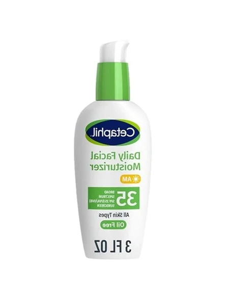 Günlük Yağsız Yüz Nemlendirici SPF 35, Kuru veya Yağlı Kombinasyon Hassas Ciltler İçin Kokusuz Yüz Losyonu ürün görseli 1