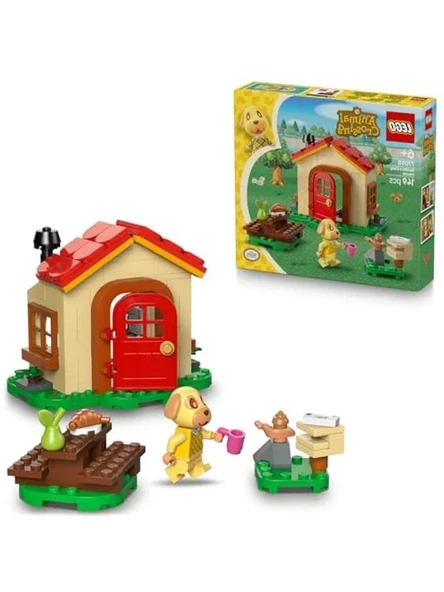 LEGO Animal Crossing Goldie Şirin Evinde 77058 – 6 Yaş ve Üzeri Kız ve Erkek Çocuklar için Hayvan Figürlü Sevimli Ev Oyuncak Yapım Seti (149 Parça) ürün görseli 1