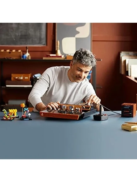 10306 Atari 2600 Modeli, Koleksiyonluk Ahşap Yapım Seti - Resim 3