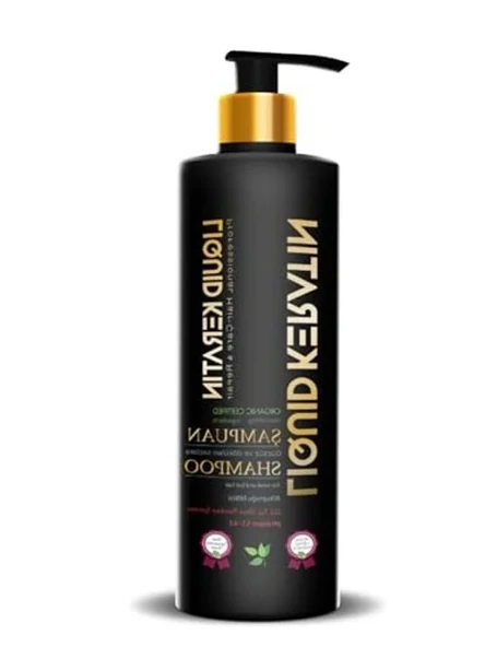 Sülfatsız Tuzsuz Besleyici Doğal Keratin Şampuanı (350ML) - Dökülme Önleyici Güçlendirici ürün görseli 1
