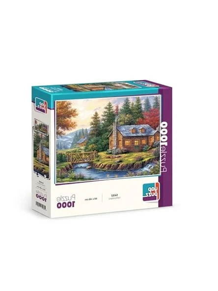 Tahta Köprü Temalı 1000 Parça Puzzle, Zeka Geliştirici Oyun ürün görseli 1