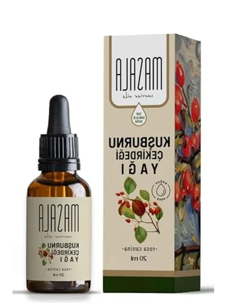 20 ml Soğuk Pres Saf Kuşburnu Çekirdeği Yağı ürün görseli 1