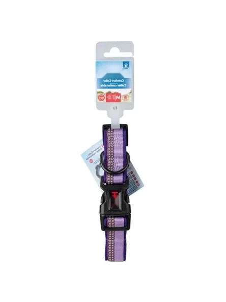 Renkli Yansıtıcı Yaka 10"-14" Mor - Resim 2
