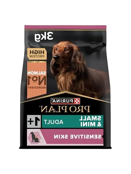 Küçük Irklar İçin Somonlu Köpek Maması 3 kg ürün görseli 1