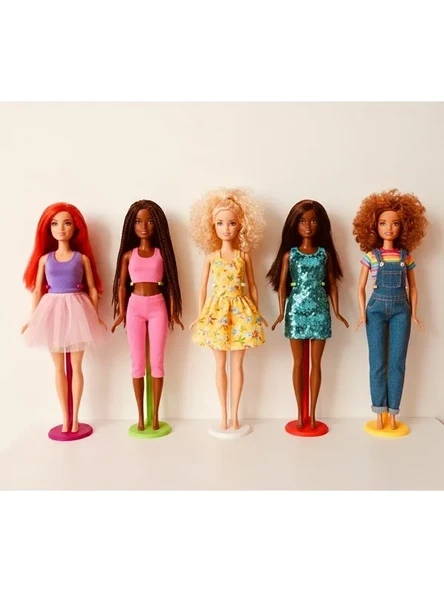 Model Bebekler için 5 Adet Uyumlu Oyuncak Bebek Tutucu Standı ürün görseli 1