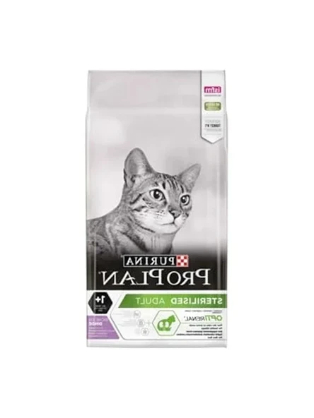 Purina Pro Plan Proplan Sterilised Hindili&Tavuklu Kısırlaştırılmış Kedi Maması 10 Kg ürün görseli 1