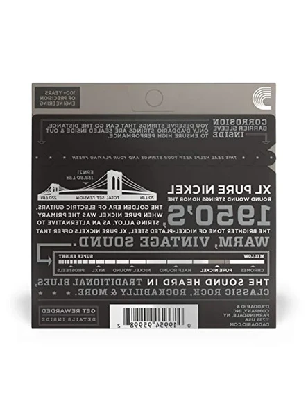 Nickel Jazz Lite Elektro Gitar Seti, 4 Adet - Resim 3
