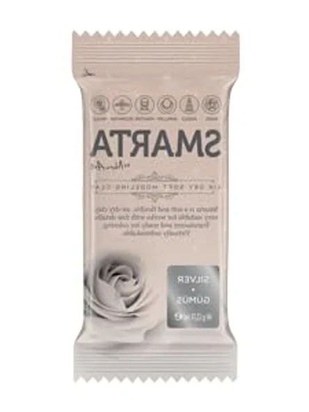Metallic Gümüş Modelleme Hamuru, 60 gr, Yaratıcı Sanat için ürün görseli 1