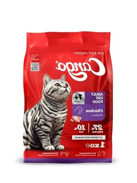 Tavuk Etli Yetişkin Kedi Maması 1000 Gr Besleyici Formül ürün görseli 1