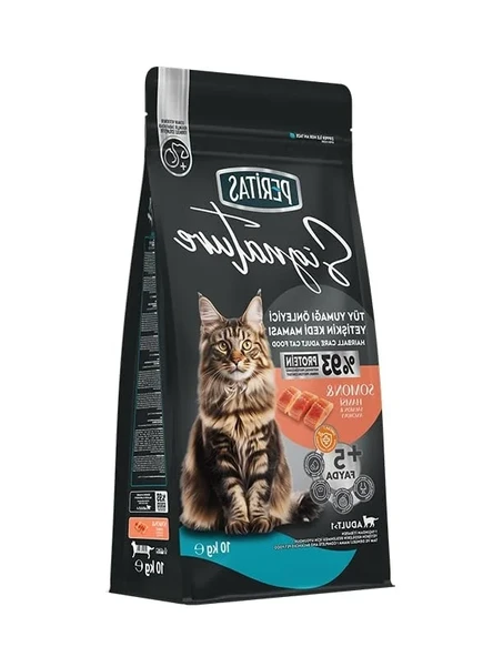 Signature Somonlu Yetişkin Kedi-Tüy Yumağı Önleyici 10 kg ürün görseli 1