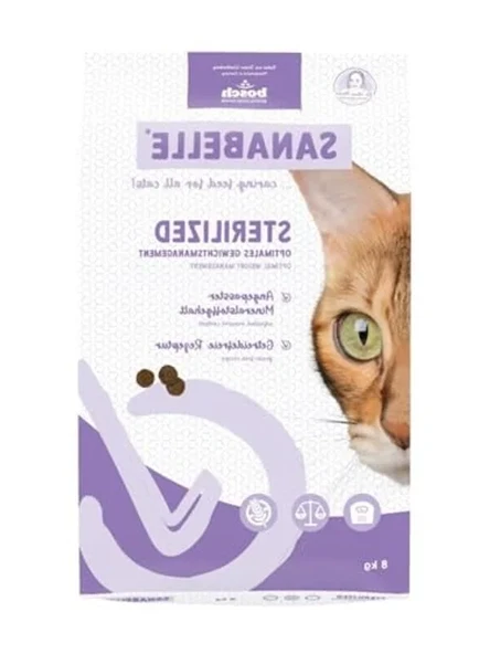 Kısırlaştırılmış Kediler İçin 8 Kg Sterilised Kuru Mama ürün görseli 1