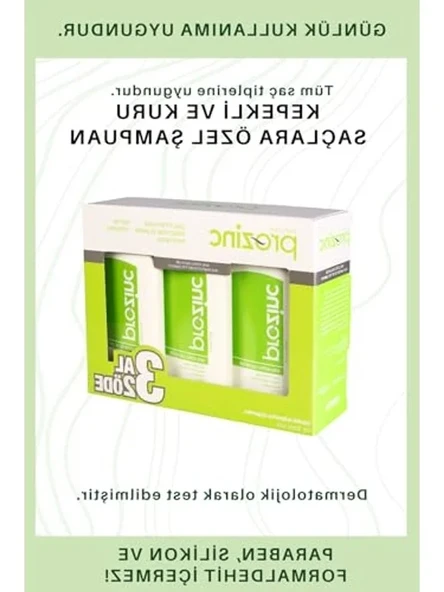 Vitamin E İçeren Şampuan Seti, 300 ml 3 Al 2 Öde - Resim 3