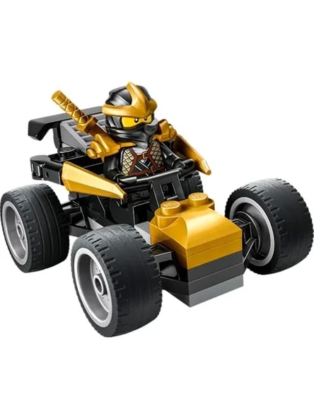 NINJAGO Ninja Cole'un Araba Seti - Eğlenceli Oyuncak Yapım Seti ürün görseli 1