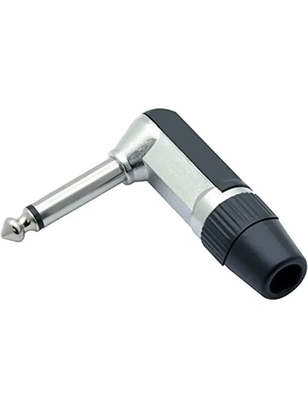 6.3 mm Metal Mono Gitar Jack Fişi, Dayanıklı Yapı ürün görseli 1