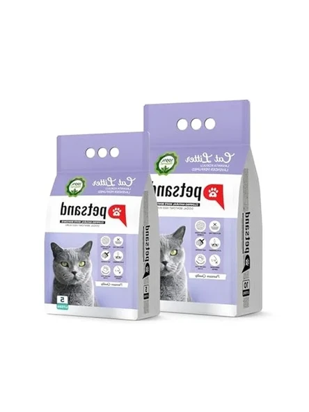 Lavantalı Kedi Kumu 10 Lt Ferahlatıcı ve Temiz Kullanım ürün görseli 1