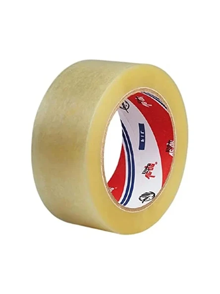Şeffaf Koli Bantı, 45x100 Boyutunda ve 4 Adet Set ürün görseli 1