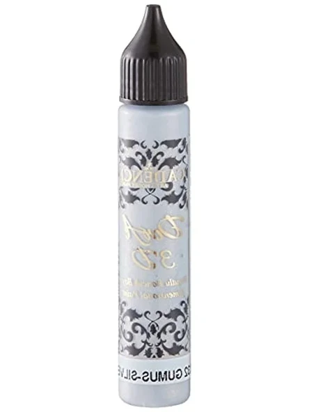 25Ml Gümüş Renkli Dora Boncuk Boya, Sanat Projeleri için ürün görseli 1