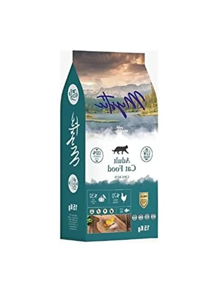 Az Tahıllı Yetişkin Kedi Maması, Tavuk Aromalı 15 KG ürün görseli 1