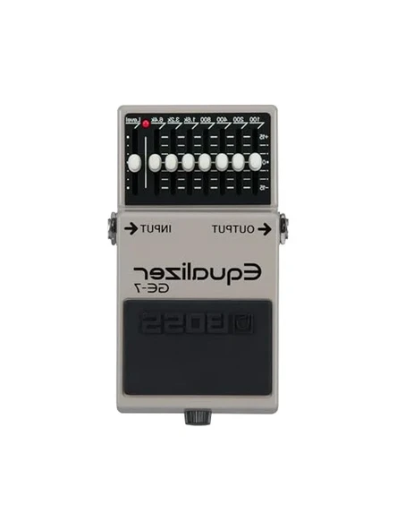 7 Bantlı EQ Pedalı, Müzik Sesini Kontrol Etmek için ürün görseli 1