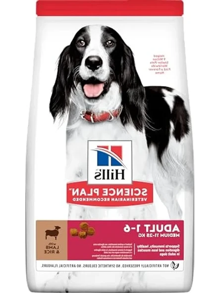 2.5 Kg Kuzulu Orta Irk Yetişkin Köpek Maması, Enerji Dolu ürün görseli 1