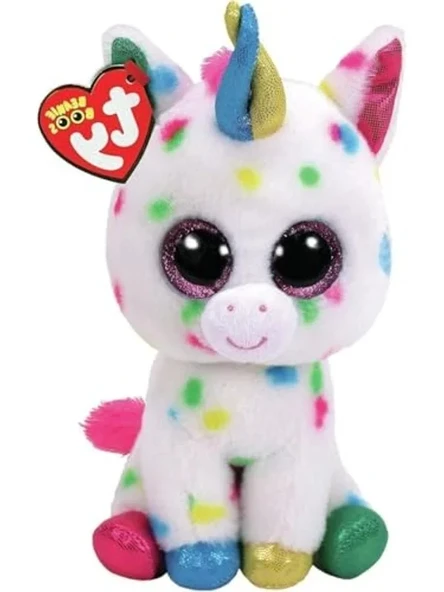 15 Cm Boyutunda Peluş Tek Boynuzlu At, Sevimli ve Yumuşak ürün görseli 1